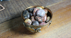 Tumbled Leopardskin Jasper