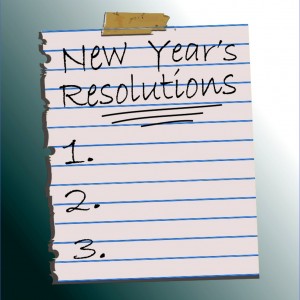 new year resolution page
