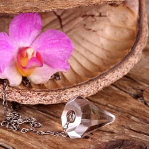 Clear Quartz Pendulum