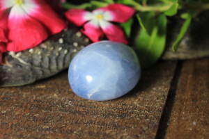 Blue Calcite Pebble