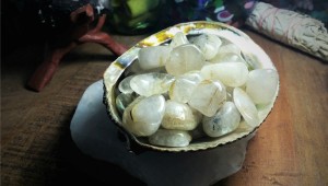 Rutilated Quartz Tumbled