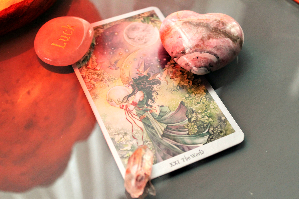The World, Rhodochrosite, and my Daily Reading